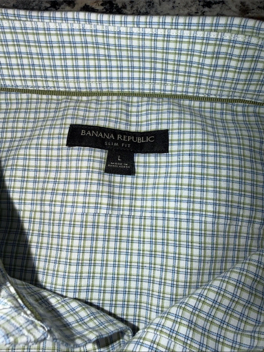 Banana Republic wear checked